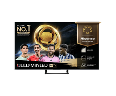 Televizorius Hisense Mini LED TV | 65U7Q | 65 | Smart TV | VIDAA Smart OS | UHD | Juodas