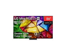 Televizorius LG 86MRGB87B3B 86" (217 cm) 4K Mini RGB evo Smart TV | LG