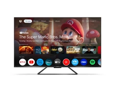 „Sharp 50GR8265E“ 50 colių (126 cm) 4K „Ultra HD QLED“ išmanusis televizorius be rėmelio su „Google“, 144 Hz, „Dolby Vision IQ“, „Dolby Atmos“, „Harman/Kardon“ | „Sharp 50GR8265E“ | 50 colių | Išmanusis televizorius | „Google TV“ | 4K „Ultra HD“