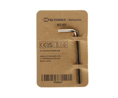 Teltonika Hex Key 19 x 53 x 2.5 mm Nickel Angled, Sidabrinis | PR5MEC17