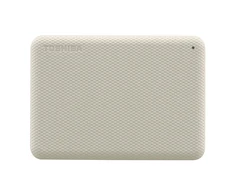 Išorinis kietasis diskas TOSHIBA Canvio Advance, šviesios smėlio spalvos, 2TB