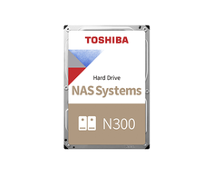 Toshiba HDD NAS N300 3.5" 14TB / 7.2k / SATA / 512MB / Reliability: 24x7, 180TB per year, 1.2M hours / 3Y Garantija (RETAIL HDWG31EEZSTAU) Toshiba Hard Drive N300 NAS 7200 RPM 14000 GB 512 MB