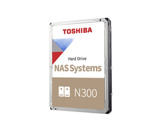 TOSHIBA N300 NAS kietasis diskas 4 TB SATA 3,5 colio 7200 aps./min. 256 MB Mažmeninė prekyba