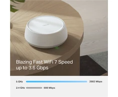 Maršrutizatorius TP-LINK | BE3600 Whole Home Mesh Wi-Fi 7 System | Deco BE25 (3-pack) | 802.11be | 2882 Mbit/s | Ethernet LAN (RJ-45) jungtys 1 | Mesh Support Yes | MU-MiMO No | No mobile broadband
