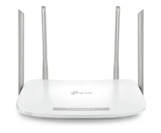 TP-Link AC1200 Wireless Dual Band Gigabit Maršrutizatorius | EC220-G5 | 802.11ac | 300+867 Mbit/s | 10/100/1000 Mbit/s | Ethernet LAN (RJ-45) jungtys 3 | Tinklelio atramos Nr. | MU-MiMO Nr. | Nėra mobiliojo plačiajuosčio ryšio | Antenos tipas 4x išorinė