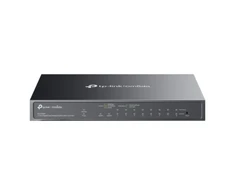Šakotuvas TP-LINK ES210GMP Omada 10 prievadų Gigabit lengvai valdomas jungiklis su 8 prievadų PoE+ | TP-LINK