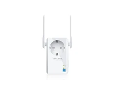 TP-LINK | Extender with AC Passthrough | TL-WA860RE | 10/100 Mbit/s | Ethernet LAN (RJ-45) jungtys 1 | 802.11n | 2.4GHz | Wi-Fi data rate (max) 300 Mbit/s | Extra socket