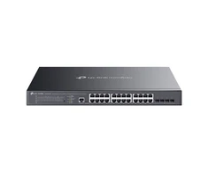 Šakotuvas TP-LINK jungiklis | SG3428XMPP Omada | Tvarkoma L2 | Montuojamas ant stovo | Gigabit Ethernet (vario) jungtys kiekis 24 | SFP+ jungtys kiekis 4 | PoE+ jungtys kiekis 16 &amp; 8x PoE++
