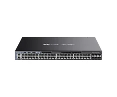Šakotuvas TP-LINK SG6654XHP Omada 48-Port Gigabit sukraunamas L3 valdomas PoE+ jungiklis su 6 10G lizdais | TP-LINK
