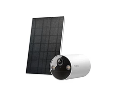 TP-LINK | Saulės energija varoma apsaugos kamerų rinkinys | Tapo C410 rinkinys | Kulka | 3 MP | 3.17mm/F1.65 | IP65 | H.264 | „MicroSD“ kortelė, iki 512 GB