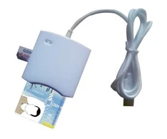 Transcend | SMART CARD READER USB PC/SC N68 Baltas