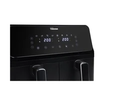 Tristar dviejų krepšelių oro gruzdintuvė | FR-9026 | Galia 2700 W | Talpa 8 l | Juodas