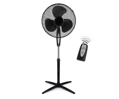 Ventiliatorius Tristar | Fan | VE-5899 | Stand Fan | 45 W | Diameter 40 cm | Greičių skaičius 3 | Oscillation | Remote control | Juodas