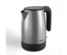 Tristar | Virdulys | WK-1348 | Electric | 2200 W | 1.7 L | Nerūdijantis plienas | 360° rotational base | Juodas/Stainless Steel