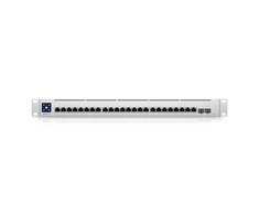 Ubiquiti | Unifi komutatorius | USW-EnterpriseXG-24 | Valdomas L3 | Montuojamas į lentyną | Gigabito Ethernet (varinis) jungčių kiekis: 24 | SFP+ jungčių kiekis: 2x 25G SFP | Maitinimo šaltinio tipas: vidinis