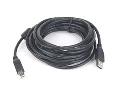 Gembird USB 2.0 A-kištuko B-kištuko 3 m (10 pėdų) kabelis su ferito šerdimi | Cablexpert