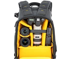 Vanguard Alta Sky 45D kuprinė skirta DSLR fotoaparatams ir dronams, Vidiniai matmenys (P x G x A) 10 1/4 x 7 1/2 x 17 3/4 mm, Pilkas, Uždangalas nuo lietaus