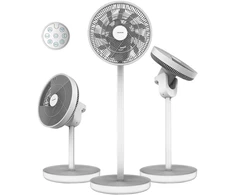 Ventiliatorius Cecotec EnergySilence 2600 Sunflower Portable Baterija-powered fan | Stand Fan | 22 W | Diameter 33 cm | Greičių skaičius 12 | Oscillation | Remote control