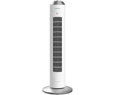 Ventiliatorius Cecotec EnergySilence 8090 Skyline | Tower Fan | Stand Fan | 60 W | Diameter 29 cm | Greičių skaičius 3 | Oscillation | Baltas