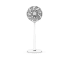 Ventiliatorius Duux Fan | Whisper 3 | Stand Fan | Diameter 34 cm | Greičių skaičius 26 | Oscillation | Remote control | Baltas