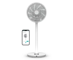 Ventiliatorius Duux Fan | Whisper Flex 2 | Stand Fan | 2-21.5 W | Diameter 34 cm | Greičių skaičius 30 | Oscillation | Remote control | Baltas