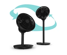 Pastatomas ventiliatorius Duux Whisper Flex 2, juodas