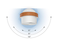 Ventiliatorius Stadler form Fan Leo Table Fan, Timer, Greičių skaičius 4, 18 W, Oscillation, Baltas