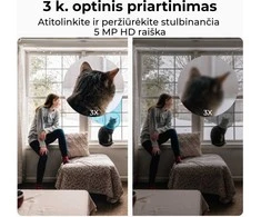 Vidinė apsaugos kamera Reolink E Series E340, baltos spalvos