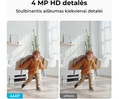 Vidinė apsaugos kamera Reolink E Series E330, baltos spalvos