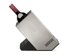 Vieno butelio vyno šaldytuvas Caso WineCase One, Pilkos spalvos