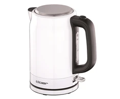 CLoer Virdulys 4521 Standard, Nerūdijantis plienas, Baltas/stainless steel, 2200 W, 360° rotational base, 1.7 L