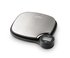 Virtuvinės svarstyklės Caso | Virtuvės EcoMaster svarstyklės | Maksimalus svoris (talpa) 5kg | Graduacija 1 g | Nerūdijantis plienas