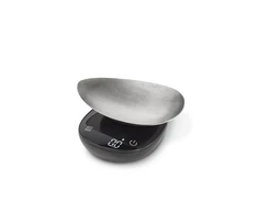 Virtuvinės svarstyklės Caso | Tikslios svarstyklės | FinoCompact | Maksimalus svoris (talpa) 0,5kg | Graduacija 1 g | Ekrano tipo LED | Juodas/Nerūdijantis plienas