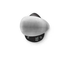 Virtuvinės svarstyklės Caso | Tikslios svarstyklės | FinoCompact | Maksimalus svoris (talpa) 0,5kg | Graduacija 1 g | Ekrano tipo LED | Juodas/Nerūdijantis plienas