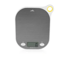 Virtuvinės svarstyklės ETA | Kitchen scales | Grami ETA377790000 | Maximum weight (capacity) 8kg | Graduation 1 g | Ekranas type LCD | Baltas/Nerūdijantis plienas
