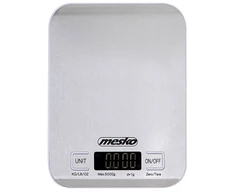 Mesko | Virtuvinės svarstyklės | MS 3169 baltas | Maximum weight (capacity) 5kg | Graduation 1 g | Ekranas type | Inox/Baltas