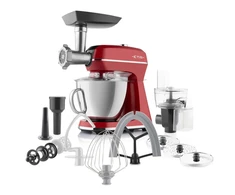 Virtuvinis kombainas ETA Kitchen machine | ETA204390020 Storio II | 1200 W | Greičių skaičius 12 | Bowl capacity 5 L | Raudona