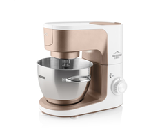 Virtuvinis kombainas ETA Kitchen machine | Gratussino III Elements 302390210 | 1200 W | Greičių skaičius 8 | Bowl capacity 4.5 L | Baltas/Rose Gold