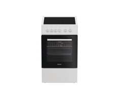 Viryklė INDESIT Cooker | I5V8PMW | Hob type Ceramic | Oven type Electric | Baltas | Plotis 50 cm | Gylis 60 cm | 55 L