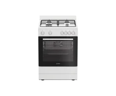 Viryklė INDESIT Cooker | I6G5KCW | Hob type Gas | Oven type Electric | Baltas | Plotis 60 cm | Grilling | Gylis 60 cm | 72 L