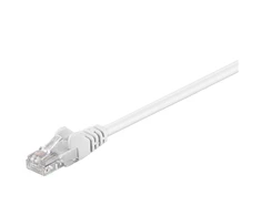 Goobay CAT 5e U/UTP | RJ45 | Baltas
