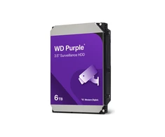 Kietasis diskas Western Digital | Hard Drive | Violetinė WD64PURZ | 5460 RPM | 6000 GB
