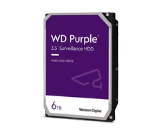 Kietasis diskas Western Digital | Hard Drive | Violetinė WD64PURZ | 5460 RPM | 6000 GB