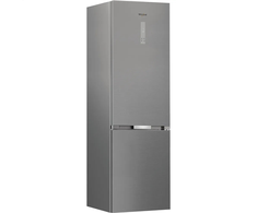 Whirlpool Šaldytuvas | WHK 26402 XP4E | Energy efficiency class E | Free standing | Combi | Height 203.5 cm | No Frost system | Šaldytuvas net capacity 249 L | Šaldiklis net capacity 106 L | Ekranas | 37 dB | Sidabrinis