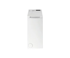 Whirlpool Skalbimo mašina | TDLR 55140S | Energy efficiency class C | Top loading | Skalbimo talpa 5.5kg | 1100 RPM | Gylis 60 cm | Plotis 40 cm | Digital | Baltas