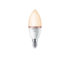 Lemputė Wiz Philips Smart WiFi žvakė C37, 3 vnt. pakuotė | E14 | 4,9 W | Derinamos Baltos
