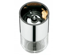 WMF 06 6730 6030 Elektrinis pipirų malūnas, Korpuso medžiaga Akrilas, Nerūdijantis s, AAA 1,5 V, Indaplovė seifas, Metalas