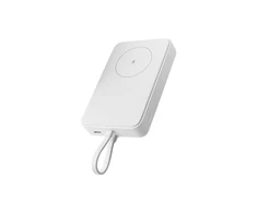 „Xiaomi“ 33 W magnetinė išorinė baterija 10000 mAh (integruotas laidas) | 10000 mAh | Baltas