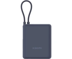 „Xiaomi 33W Power Bank“ (integruotas laidas) | 10000 mAh | USB-C | Ledas Mėlyna