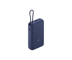 „Xiaomi 33W Power Bank“ (integruotas laidas) | 20000 mAh | USB-C/USB-C laidas/USB-A | Mėlyna